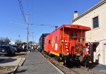 TFT Train stopped in Downtown Freehold